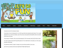 Tablet Screenshot of letsgofunac.com